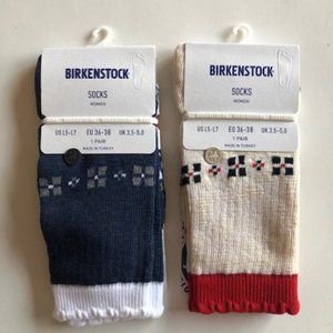 Birkenstock Arctic Ethnic Cotton Socks. 2 pair